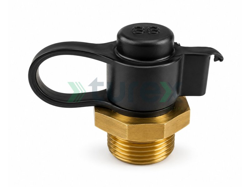 16X1,5*22X1,5 Nipple With A Ball Valve