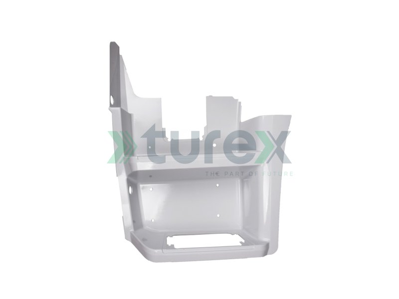 Left Step (White Painted) Mercedes Y.M Axor 1840, 3240