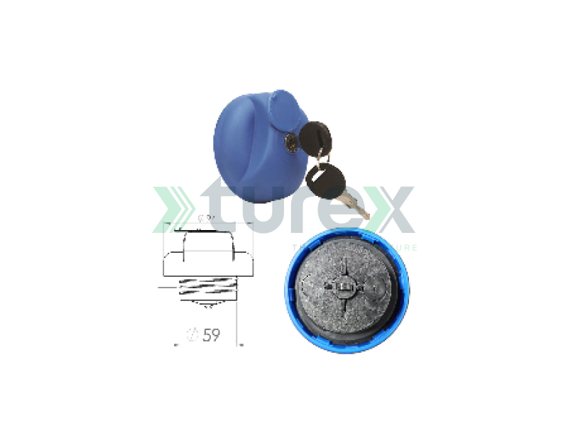 Abblue Tank Cover (60 Mm) Ford Cargo