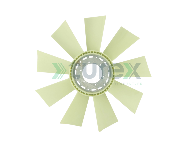 Fan Propeller (127 Mm x 680 Mm - 9 Blades) Scania Bus Type
