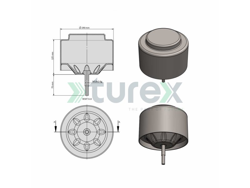 İveco Air Spring Piston
