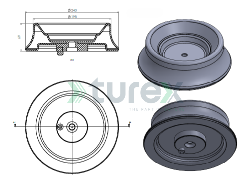 Air Spring Piston