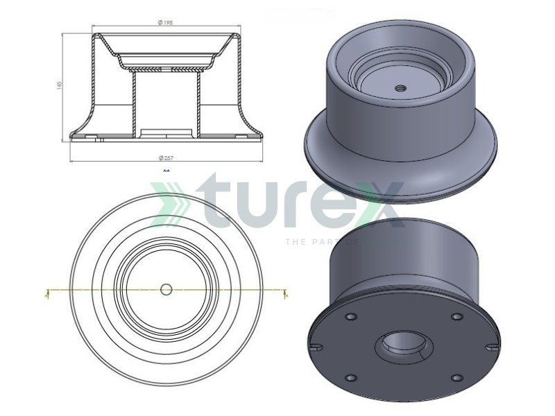 Air Spring Piston