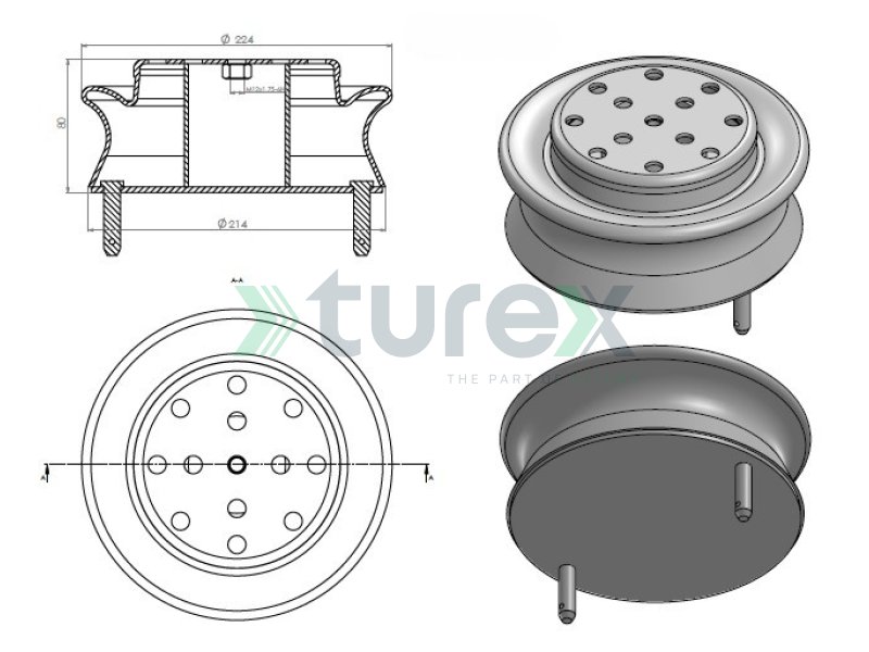 Air Spring Piston