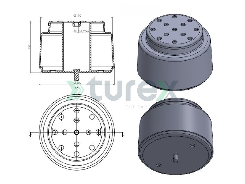 Air Spring Piston