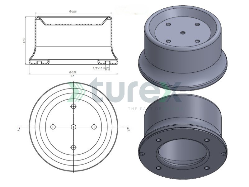 Air Spring Piston