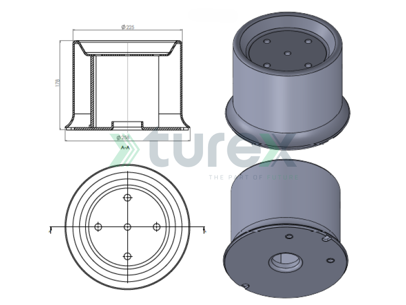 Air Spring Piston