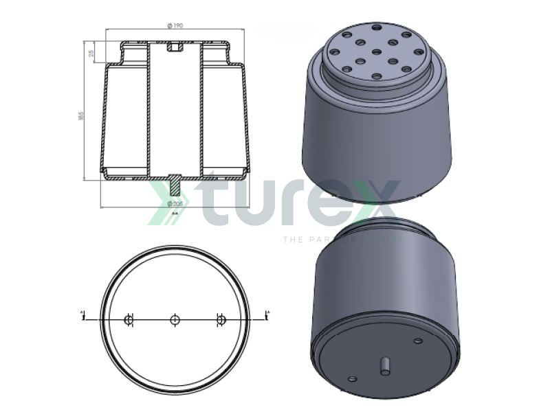 Air Spring Piston