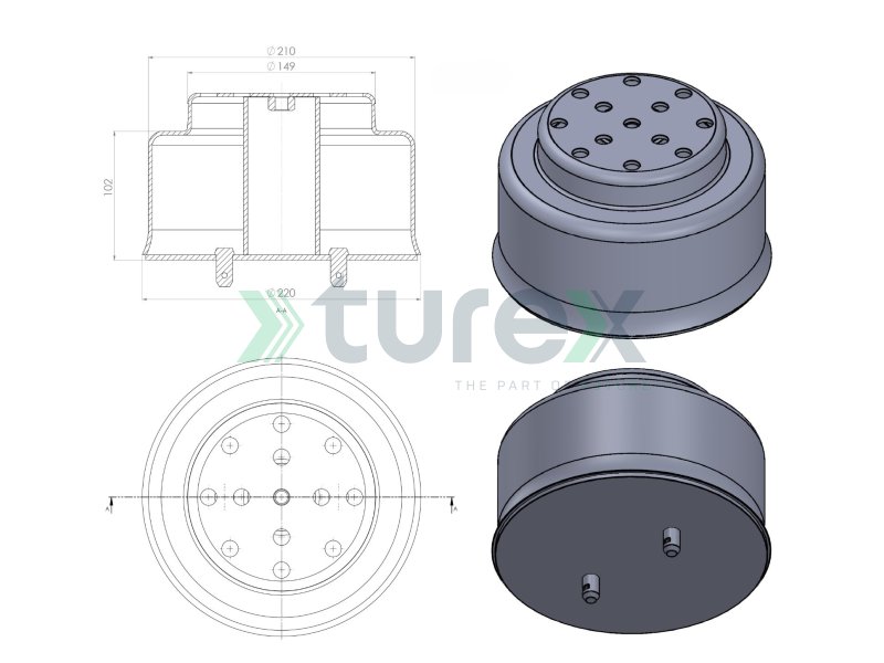 Air Spring Piston