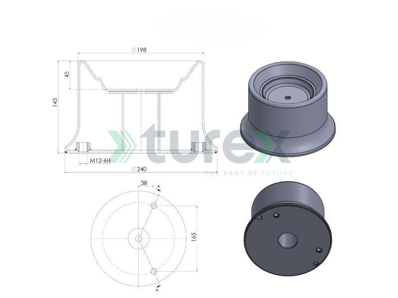 Air Spring Piston