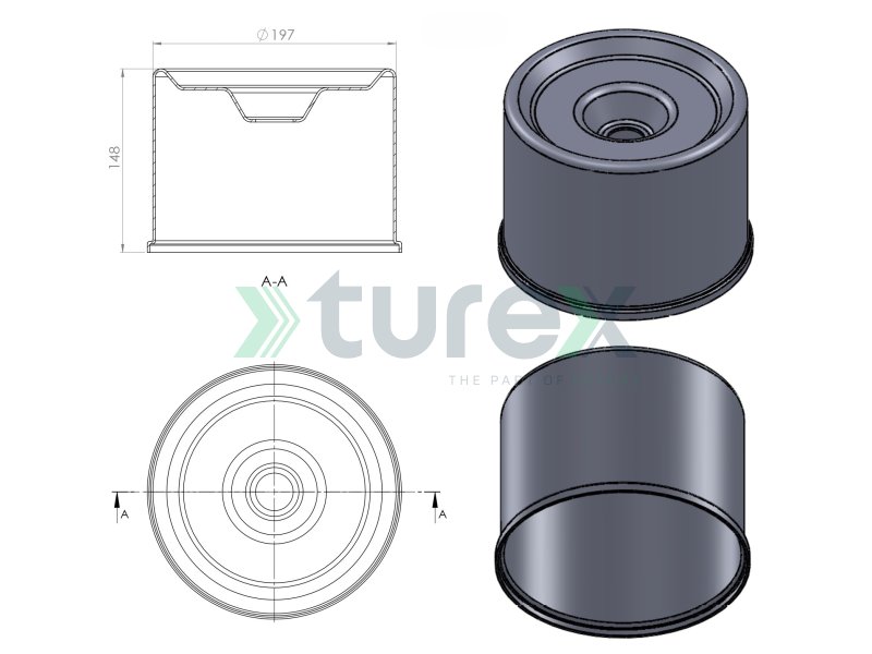 Air Spring Piston