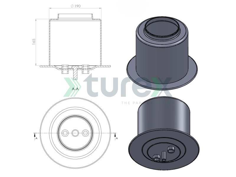Air Spring Piston