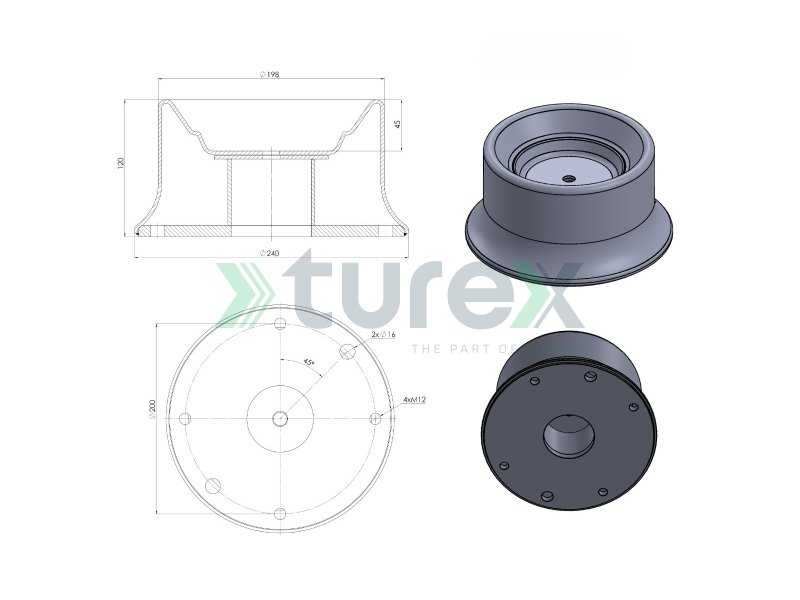 Air Spring Piston