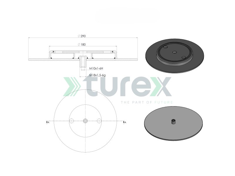 Tezeller Air Spring Top Plate