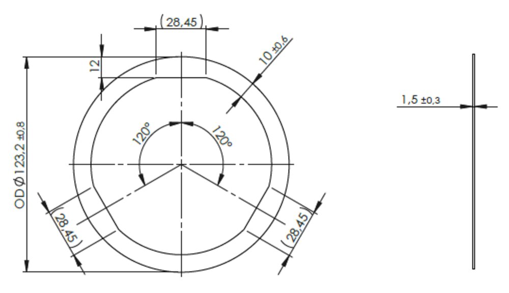 Exhaust Gasket Daf Euro 6