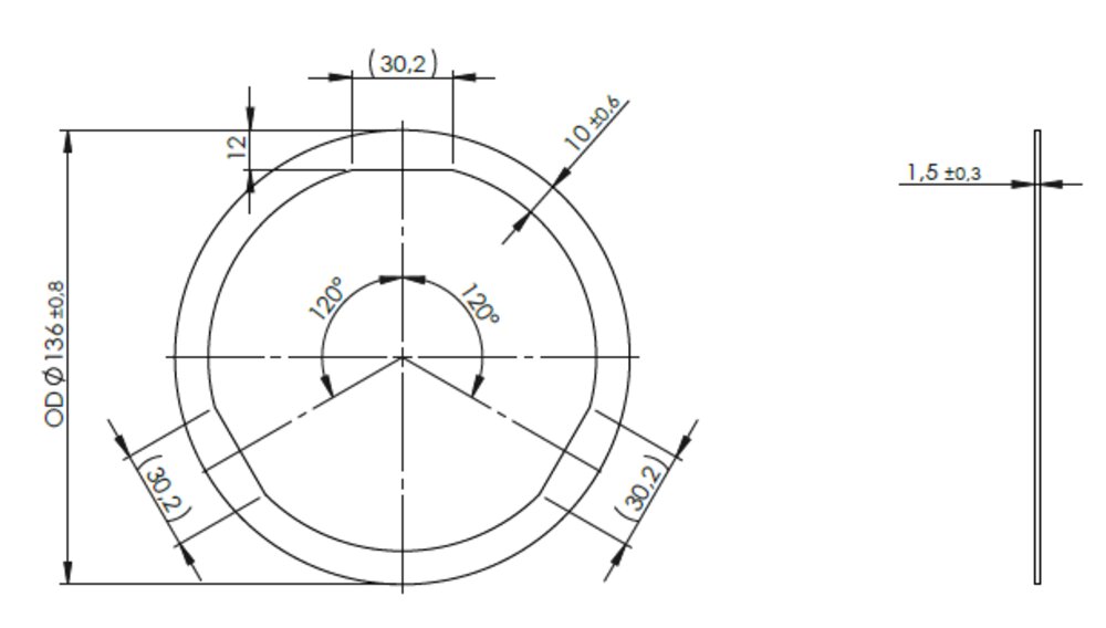 Exhaust Gasket Daf Euro 6