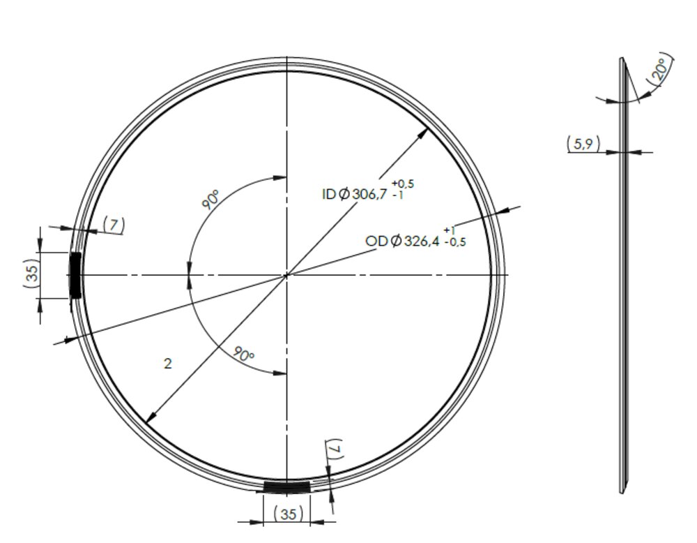 Exhaust Gasket Daf Euro 6