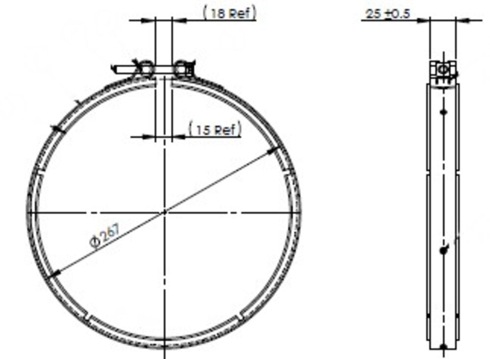DPF Clamp Euro 6