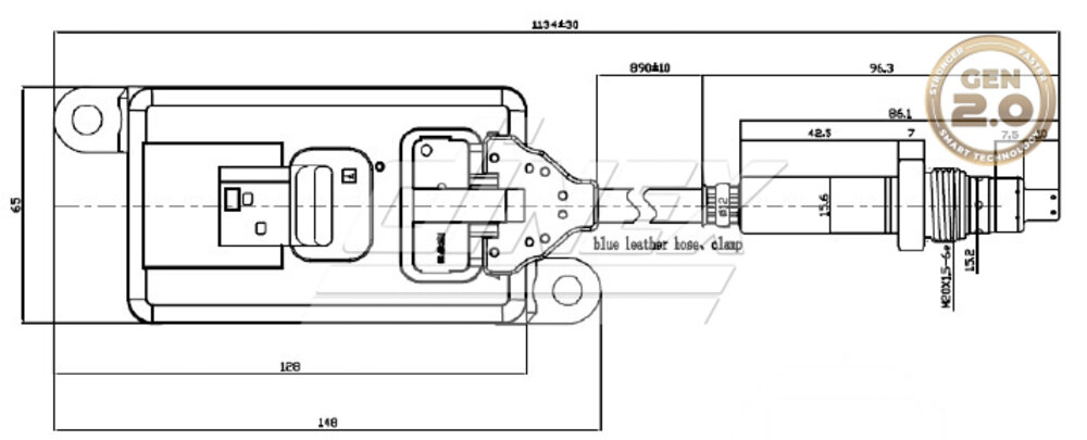 Nox Sensor Man Tga, Tgs, Tgx Euro 6