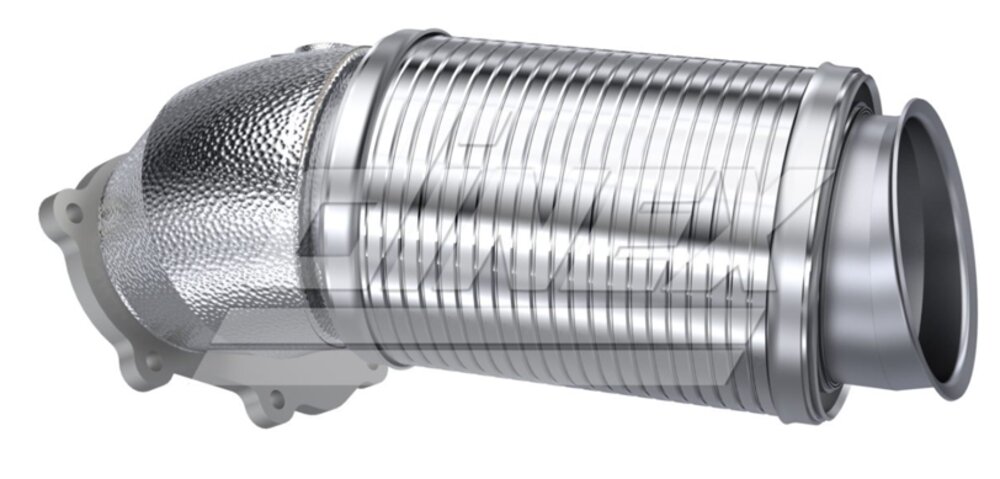 Exhaust Spiral Man Bus Euro 6