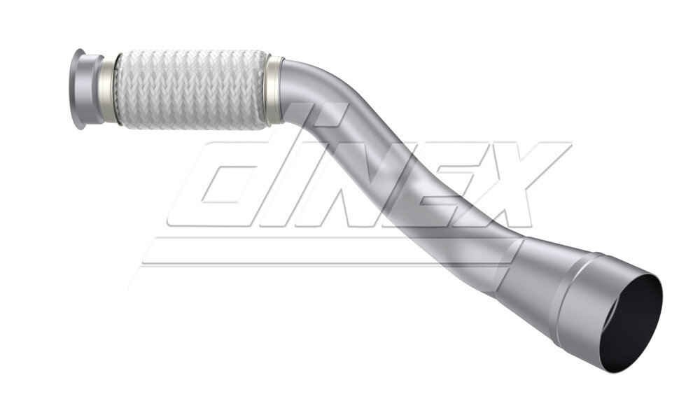 Spiral Exhaust Pipe Actros Euro 6