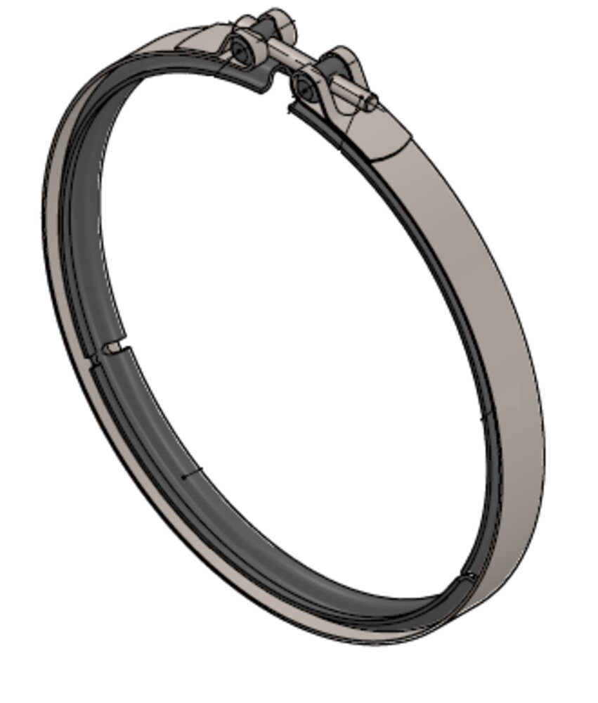 DPF Clamp Mercedes Euro 6