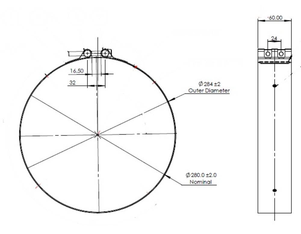 DPF Clamp Mercedes Euro 6