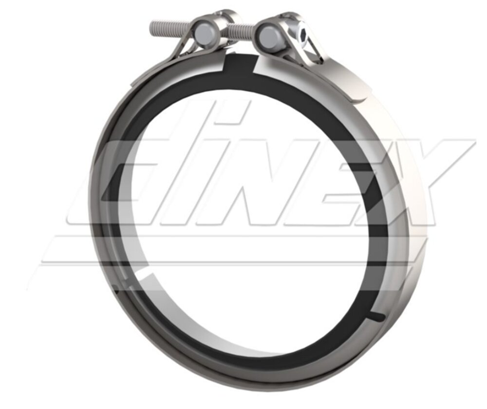Exhaust Clamp Set Mercedes Euro 6