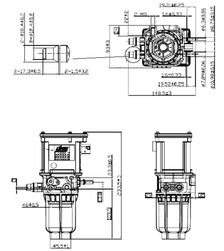 AdBlue Pump Arocs, Actros N.M.