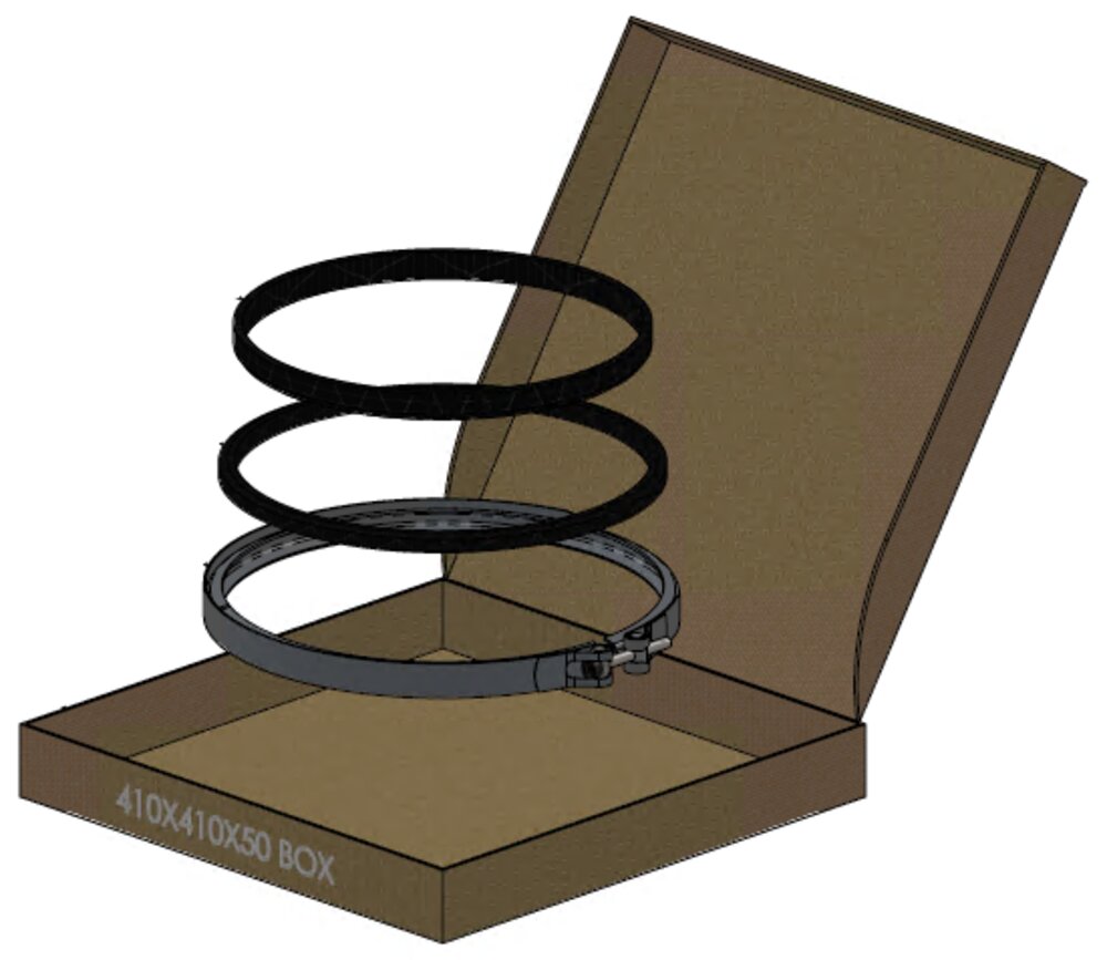 Clamp and Gasket Set Scania Euro 6