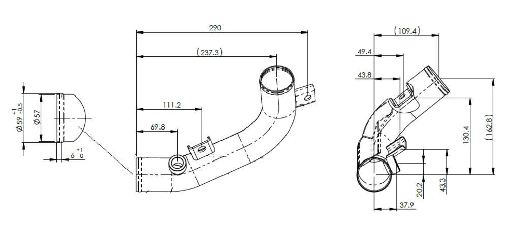 Retarder Water Pipe Scania GRS905
