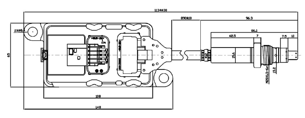Nox Sensor Renault, Volvo Euro 5, 6