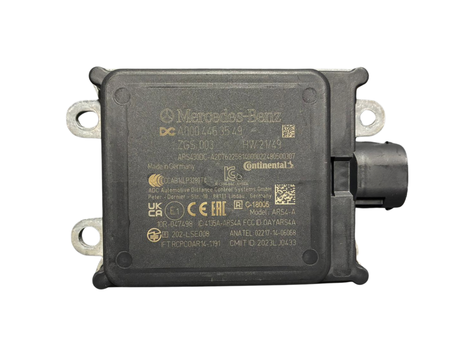 Radar Sensor Actros, Arocs, Atego, Tourismo, Setra