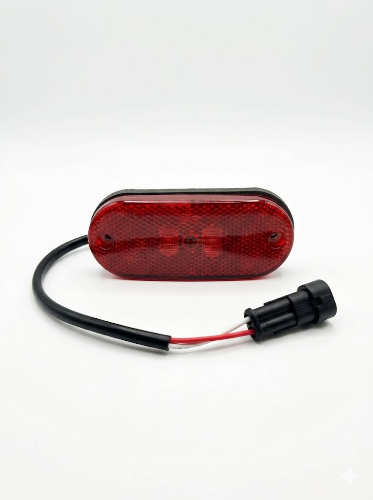 Marker Side Lamp Reflector Led Red